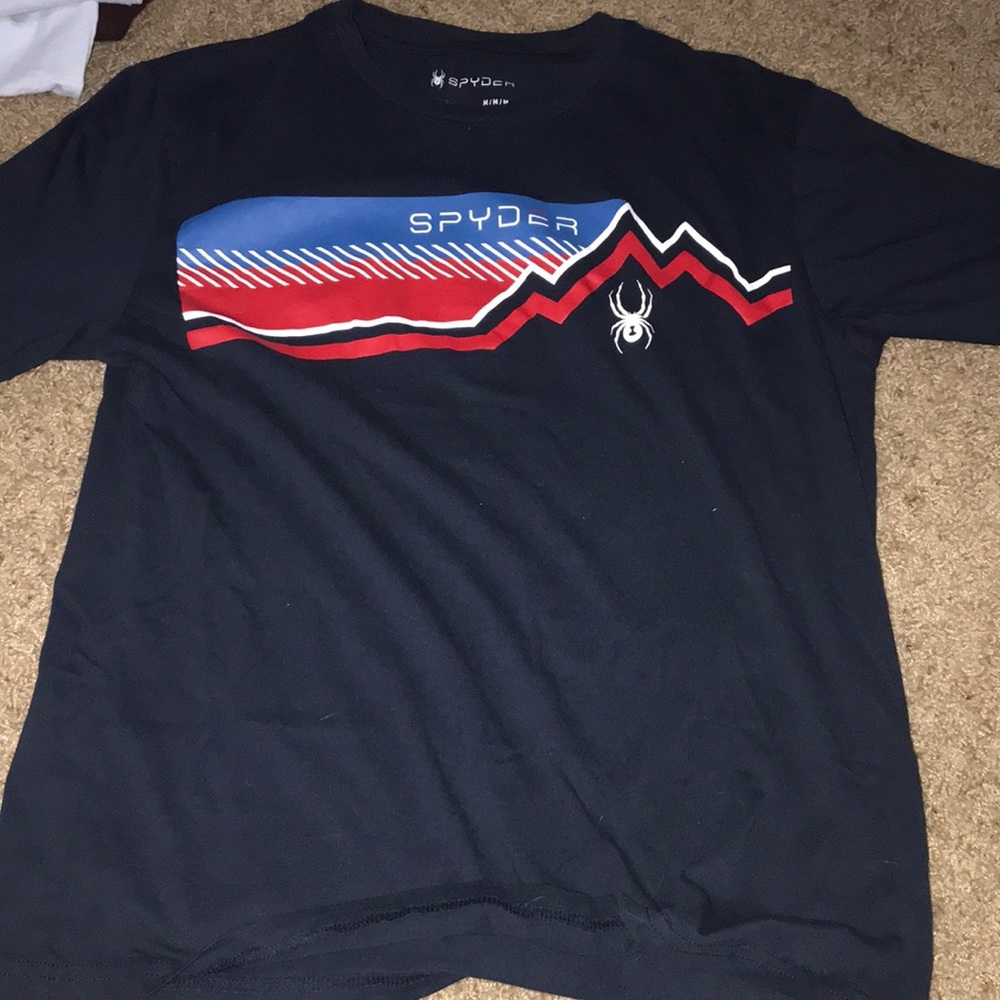 Mens Spyder T Shirt Medium